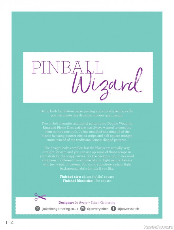 Коллекция проектов для рукодельниц в журнале &laquo;Quilters Companion №138 2026&raquo;