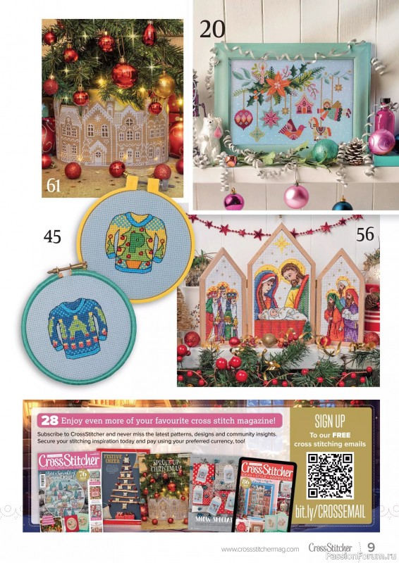Коллекция вышивки в журнале «CrossStitcher №429 2025»