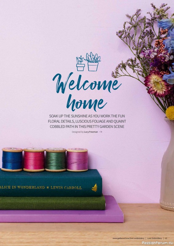 Коллекция вышивки в журнале &laquo;Love Embroidery №77 2026&raquo;
