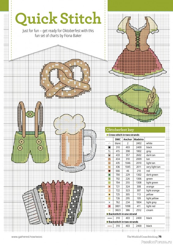 Коллекция вышивки в журнале &laquo;The World of Cross Stitching №377 2026&raquo;