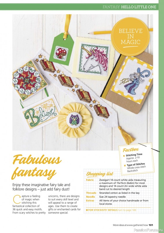 Коллекция вышивки в журнале &laquo;Ultimate Cross Stitch Collection - Durene Jones 2026&raquo;. Часть 2.
