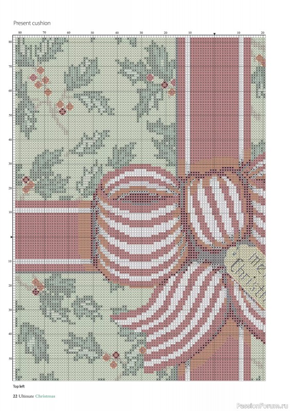 Коллекция вышивки в журнале «Ultimate Crossstitch Christmas №7 2025»