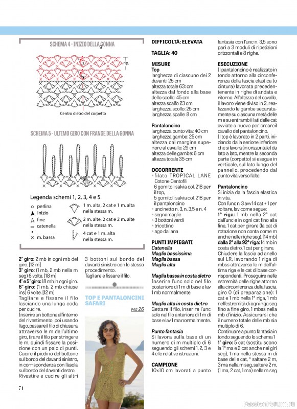 Вязаные модели в журнале &laquo;La Nuova Maglia - Marzo-Aprile 2026&raquo;