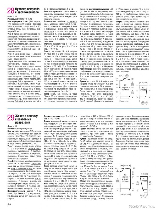 Вязаные модели в журнале «Сабрина №1 2023»