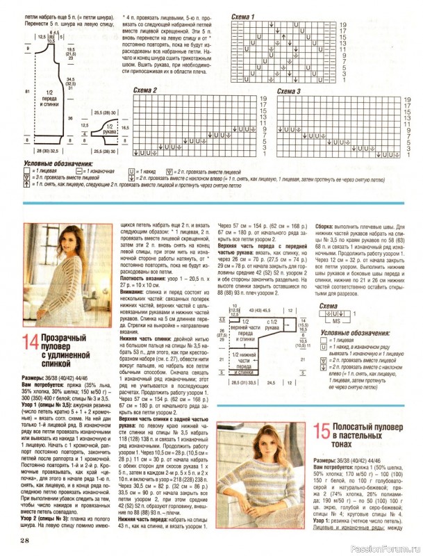 Вязаные модели в журнале «Сабрина №4 2022»