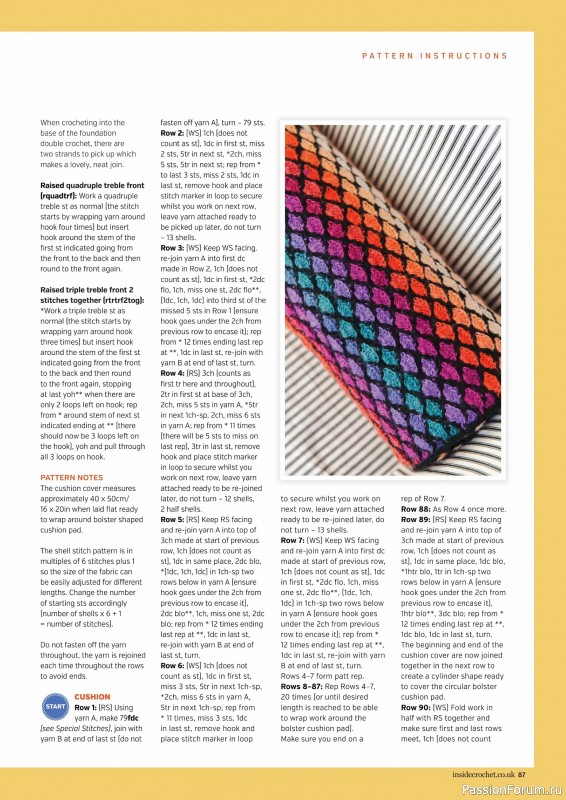 Вязаные проекты крючком в журнале «Inside Crochet №183 2025»