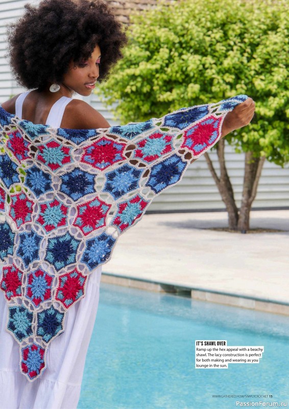 Вязаные проекты крючком в журнале «Simply Crochet №165 2025»