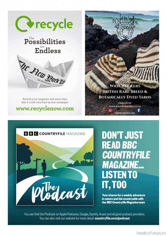 Вязаные проекты спицами в журнале &laquo;The Knitter №223 2025&raquo;