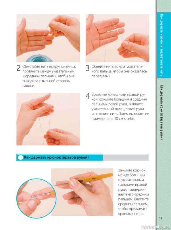 Вязаные проекты в книге &laquo;Ажурное вязание крючком&raquo;.