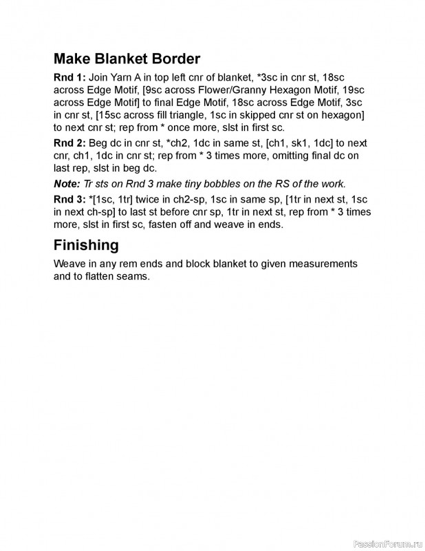 Вязаные проекты в книге «Crochet Modular Blankets». Продолжение