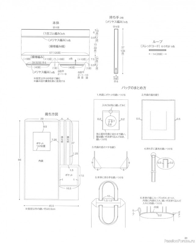 Вязаные проекты в книге &laquo;Knit Design Note&raquo;