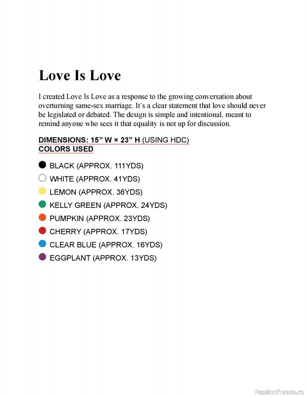 Вязаные проекты в книге «Modern Crochet Tapestries»