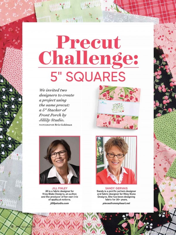 Коллекция проектов для рукодельниц в журнале &laquo;American Patchwork & Quilting №200 2026&raquo;