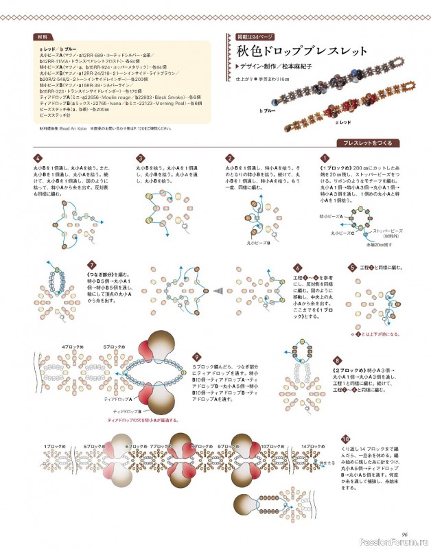 Коллекция проектов для рукодельниц в журнале «Bead friend - Autumn 2023»