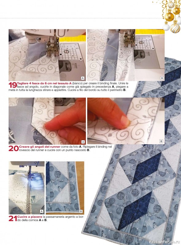 Коллекция проектов для рукодельниц в журнале «I Love Cucito Speciale №6 2025-2026 Natale»