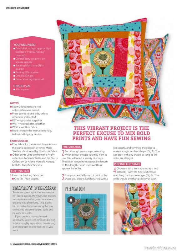 Коллекция проектов для рукодельниц в журнале &laquo;Love Patchwork & Quilting №163 2026&raquo;