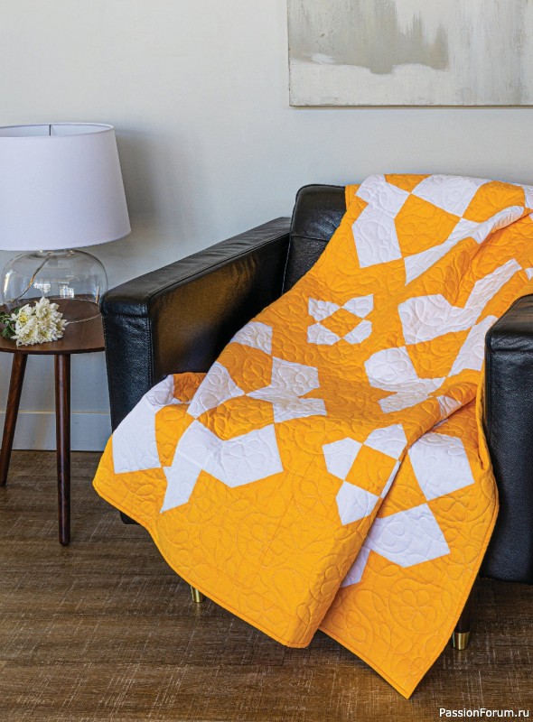 Коллекция проектов для рукодельниц в журнале &laquo;Quick+Easy Quilts - Spring 2026&raquo;