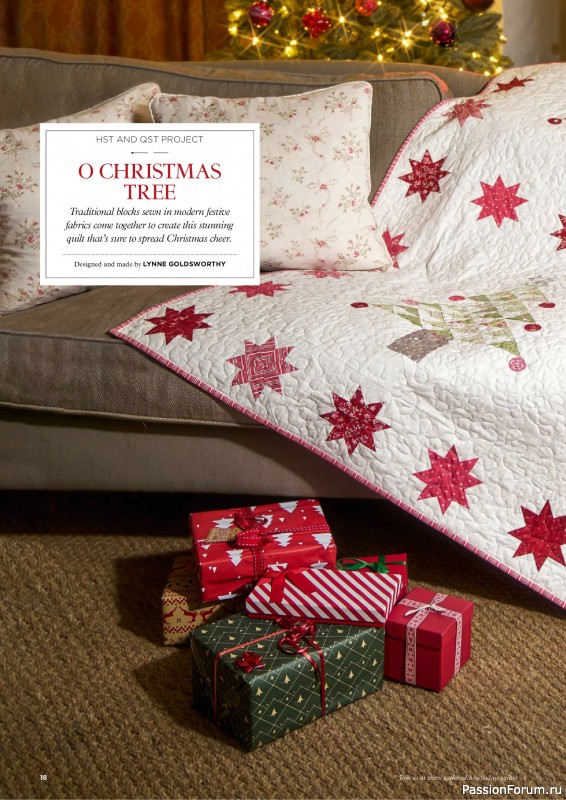 Коллекция проектов для рукодельниц в журнале «Todays Quilter №132 2025»