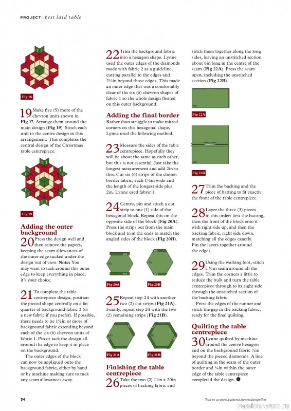 Коллекция проектов для рукодельниц в журнале «Todays Quilter №133 2025»