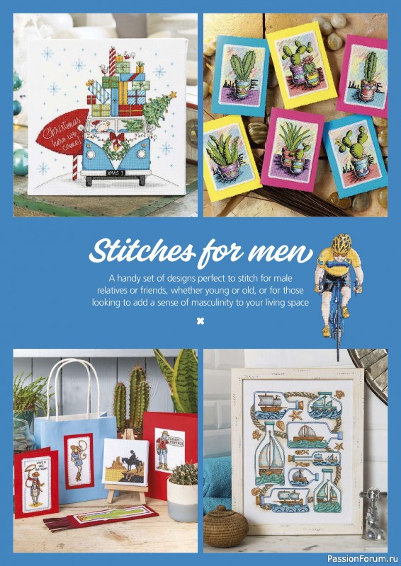 Коллекция вышивки в журнале &laquo;Ultimate Cross Stitch Collection - Durene Jones 2026&raquo;. Часть 2.