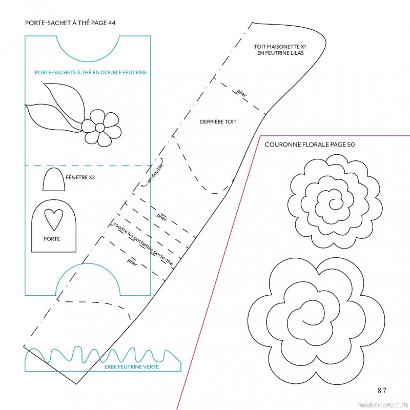 Вязаные проекты в журнале &laquo;Creer avec Hors-Serie - Mars/Avril/Mai 2026&raquo;