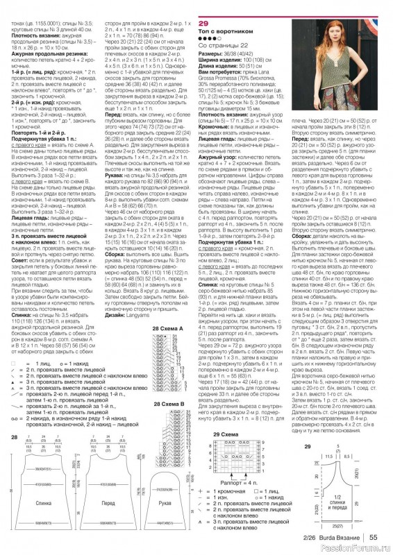 Вязаные модели в журнале «B-Вязание №2 2026»