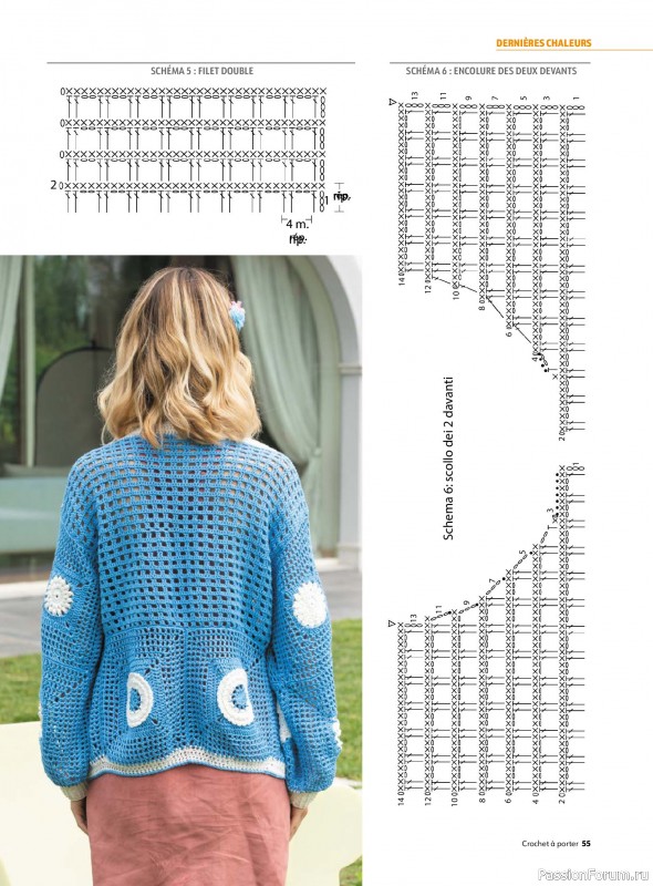 Вязаные проекты крючком в журнале &laquo;Crochet a porter №7 2026&raquo;