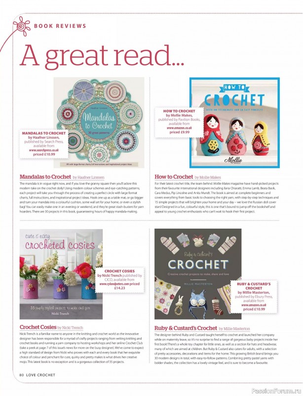 Вязаные проекты крючком в журнале &laquo;Love Crochet №32 2026&raquo;