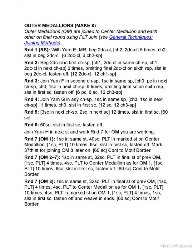 Вязаные проекты в книге «Crochet Modular Blankets»