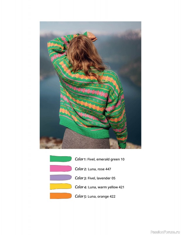 Вязаные проекты в книге «Happy Nordic Knits»