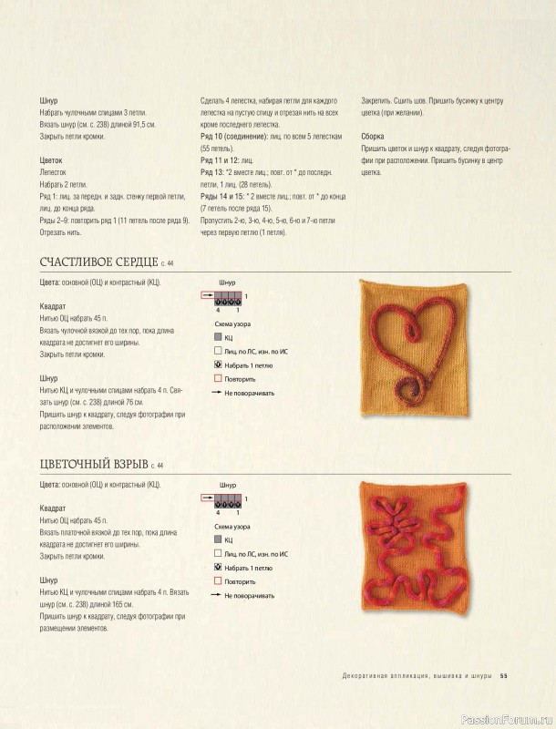 Вязаные проекты в книге &laquo;Модульное вязание на спицах&raquo;.