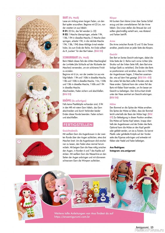 Вязаные проекты в журнале «Amigurumi Magazin №23 2025»