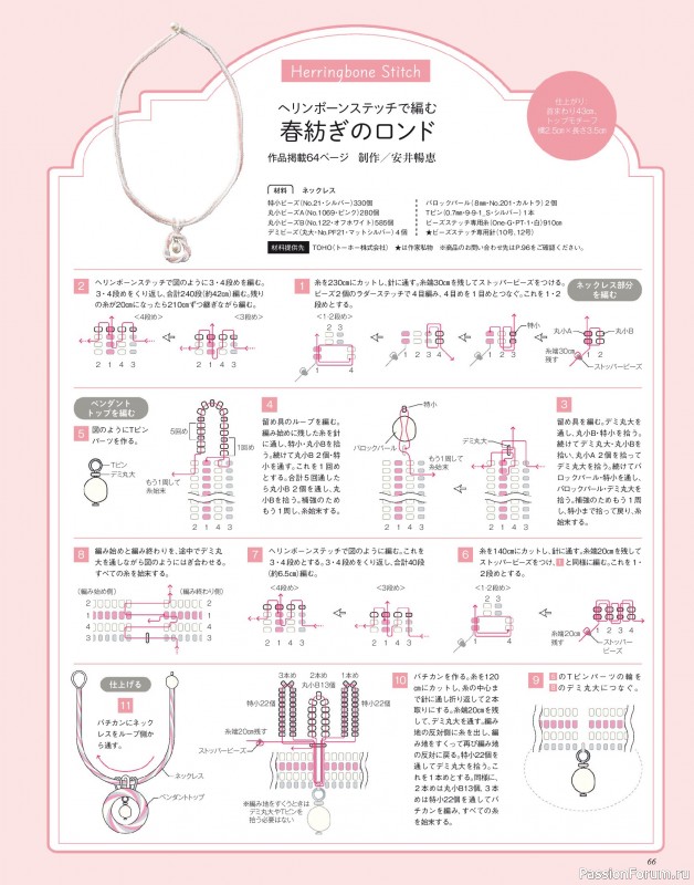 Коллекция проектов для рукодельниц в журнале «Beads Friend - Spring 2026»