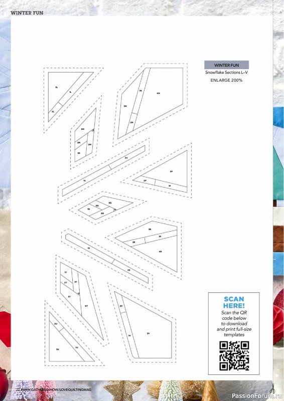 Коллекция проектов для рукодельниц в журнале &laquo;Love Patchwork & Quilting №158 2025&raquo;