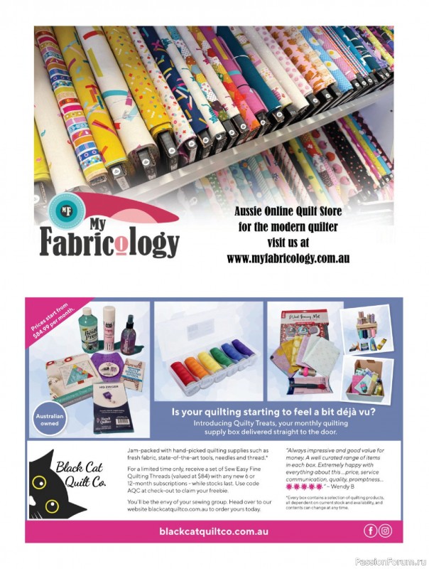 Коллекция проектов для рукодельниц в журнале &laquo;Quilters Companion №138 2026&raquo;