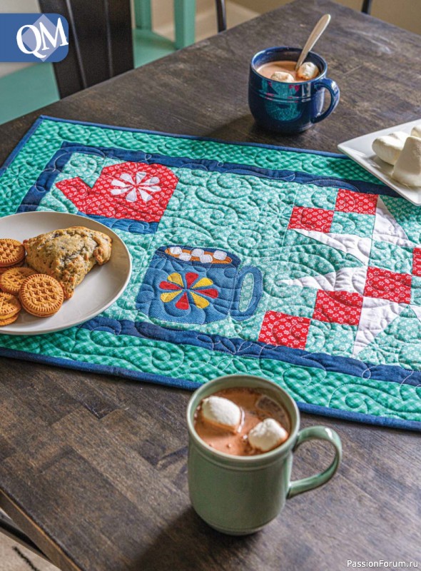 Коллекция проектов для рукодельниц в журнале «Quiltmaker - Winter 2026»