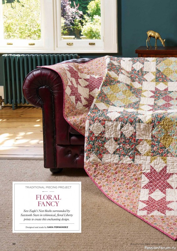 Коллекция проектов для рукодельниц в журнале «Todays Quilter №144 2026»