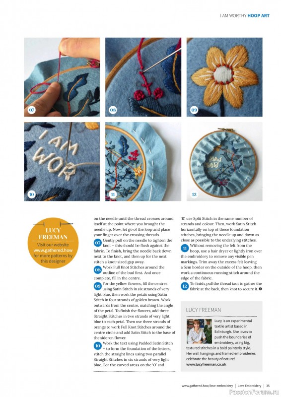 Коллекция вышивки в журнале «Love Embroidery №74 2025»