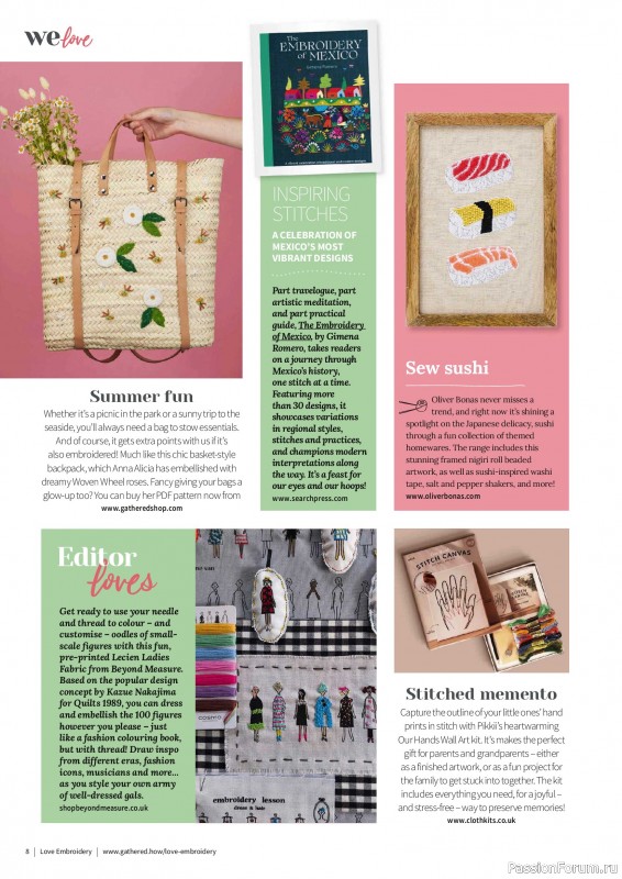 Коллекция вышивки в журнале &laquo;Love Embroidery №78 2026&raquo;
