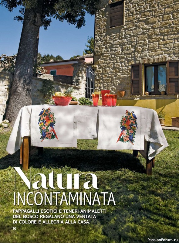 Коллекция вышивки в журнале &laquo;Profilo Punto Croce Casa №1 2026&raquo;