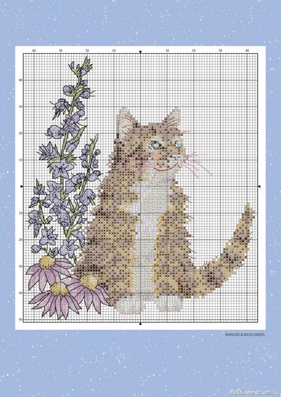 Коллекция вышивки в журнале «The World of Cross Stitching №339 2023»