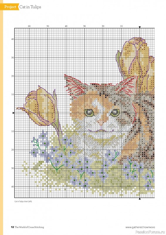 Коллекция вышивки в журнале &laquo;The World of Cross Stitching №372 2026&raquo;