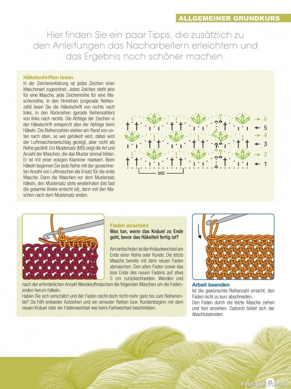 Вязаные модели в журнале &laquo;Hundert Seiten voller Ideen №1 2026 - Tucher & Schals&raquo;