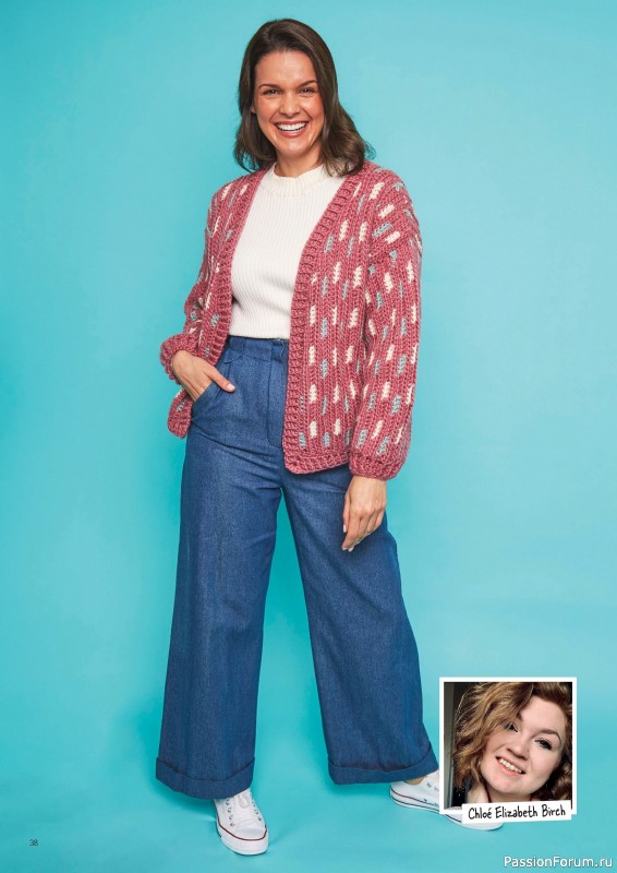 Вязаные проекты крючком в журнале «Crochet Now №128 2025»