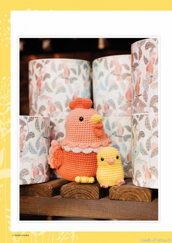 Вязаные проекты крючком в журнале &laquo;Inside Crochet №187 2026&raquo;