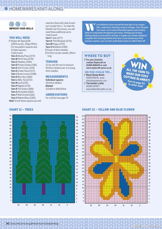 Вязаные проекты крючком в журнале «Simply Knitting №268 2025»