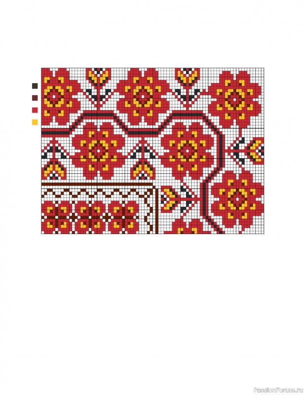 Вязаные проекты в книге &laquo;Вышиваем крестом скатерти, салфетки, рушники&raquo;. Часть 2