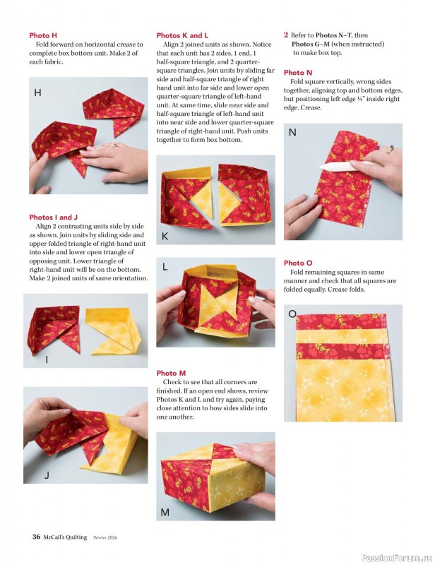 Коллекция проектов для рукодельниц в журнале «McCall's Quilting - Winter 2026»
