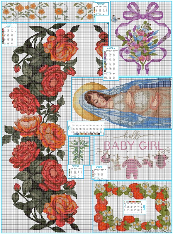 Коллекция вышивки в журнале &laquo;Profilo Punto Croce №12 2026&raquo;