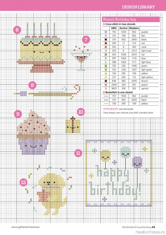 Коллекция вышивки в журнале &laquo;The World of Cross Stitching №369 2026&raquo;